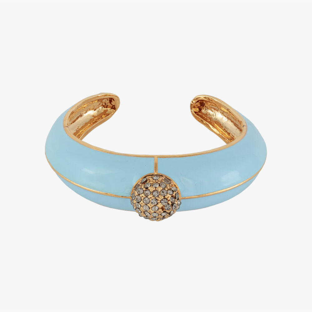 Pulseira Ouro -001 Baby Blue - Drop Criart