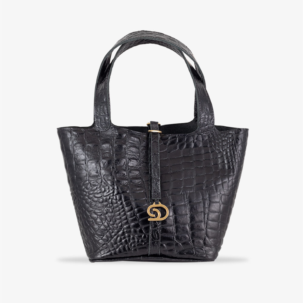 Bag - 006 Croco Preto - Bag SD