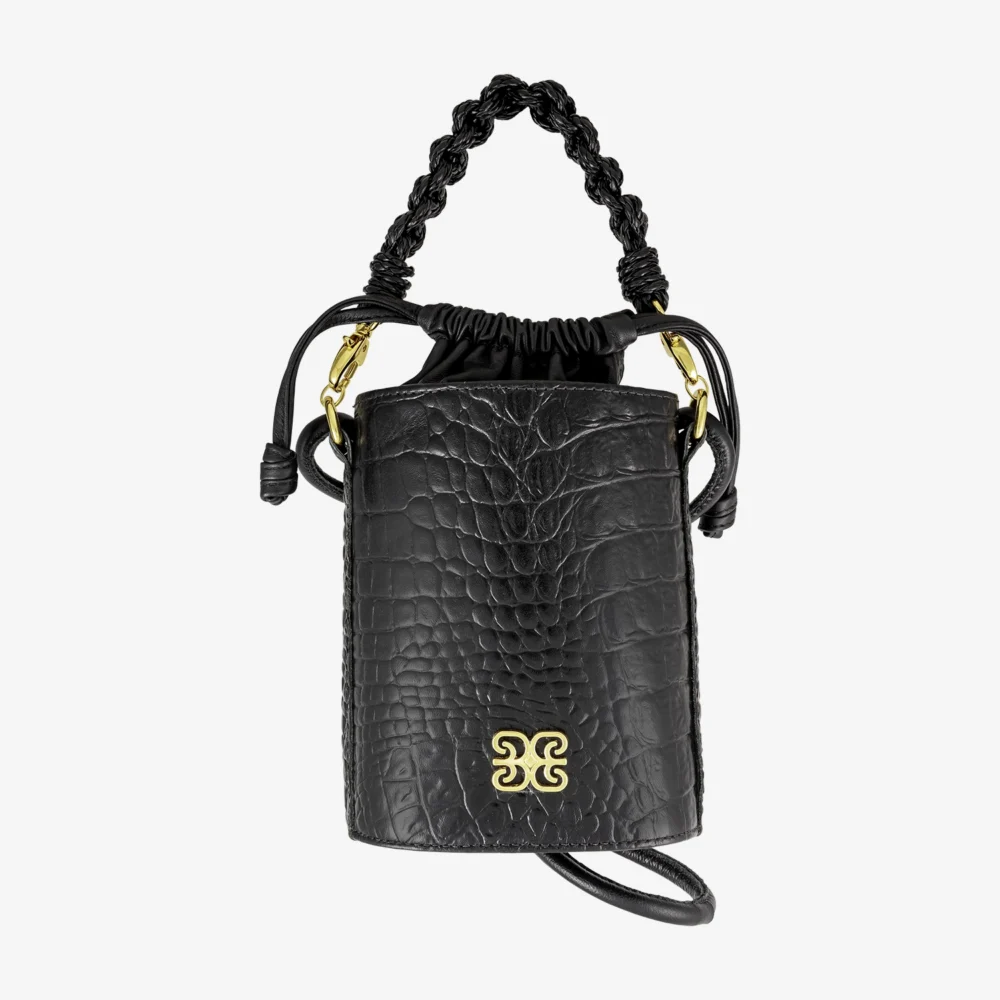 Bucket Bag - 016 Croco Preto - Bags SD