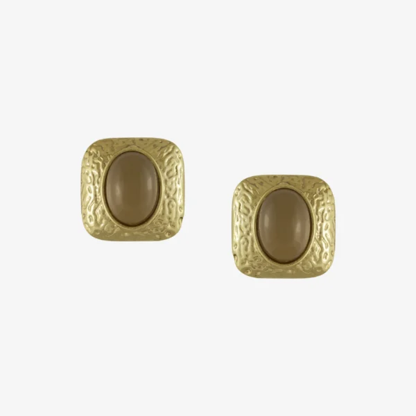 Brinco - 009 Ouro Vintage Caqui Pequeno - Horizontes