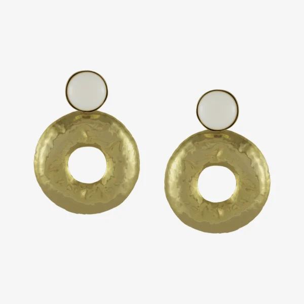 Brinco - 014 Ouro Vintage Off Grande - Horizontes