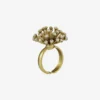 Anel Regulável - 005 Ouro Vintage Black Pequeno - Essência