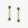 Brinco - 016 Ouro Vintage Black Longo - Essência