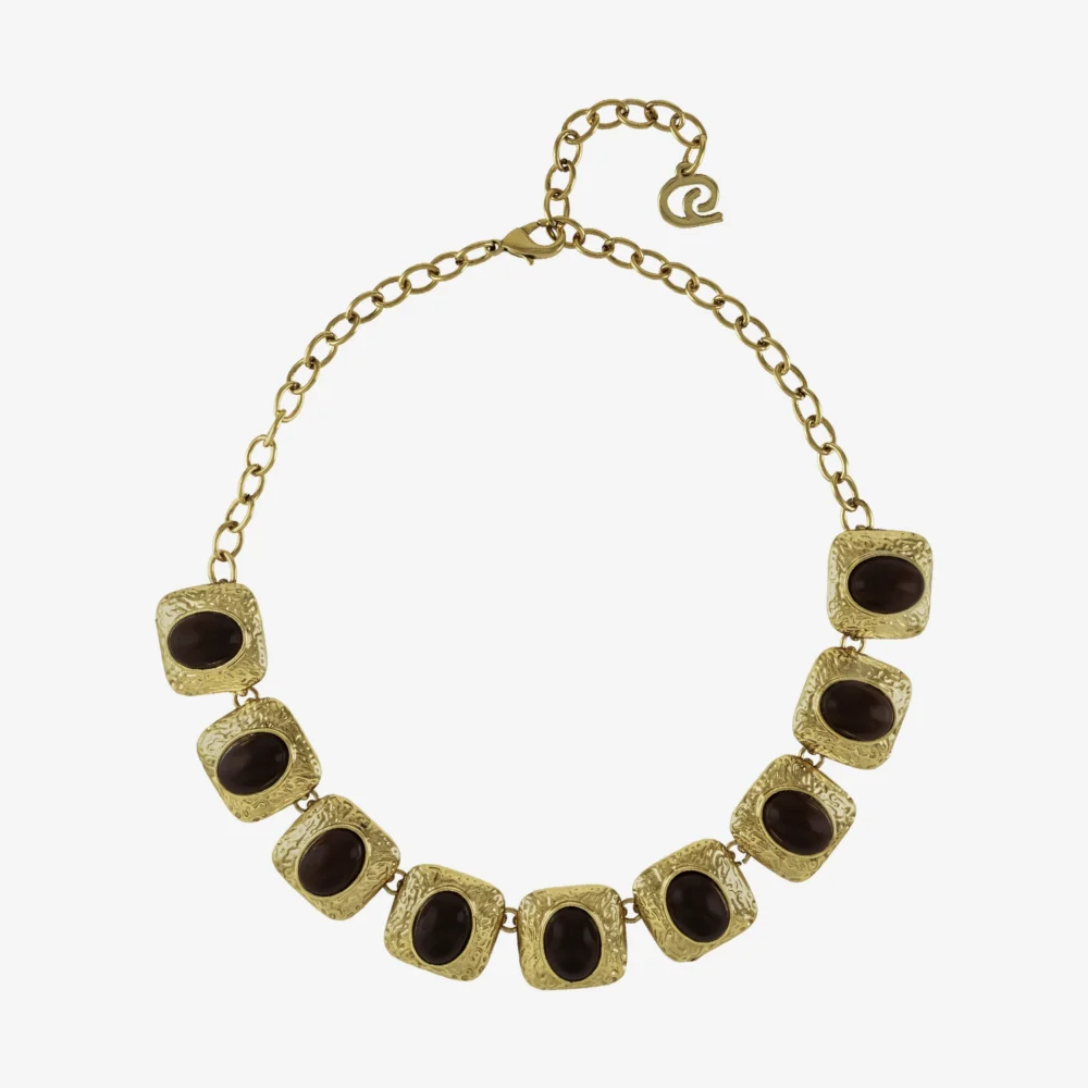 Colar - 003 Ouro Vintage Trufa - Horizontes