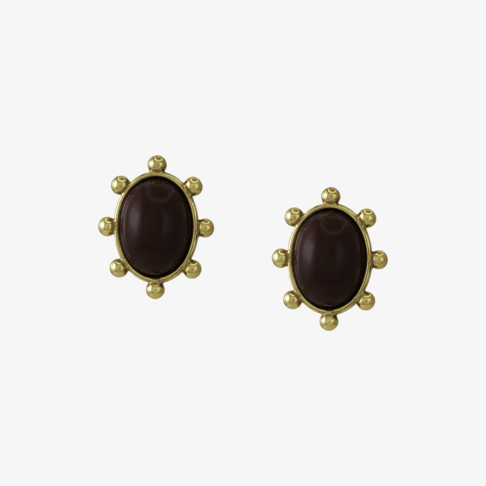 Brinco - 020 Ouro Vintage Trufa Pequeno - Horizontes