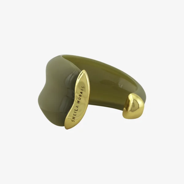 Bracelete - 008 Ouro Vintage Pistache - Beach Club