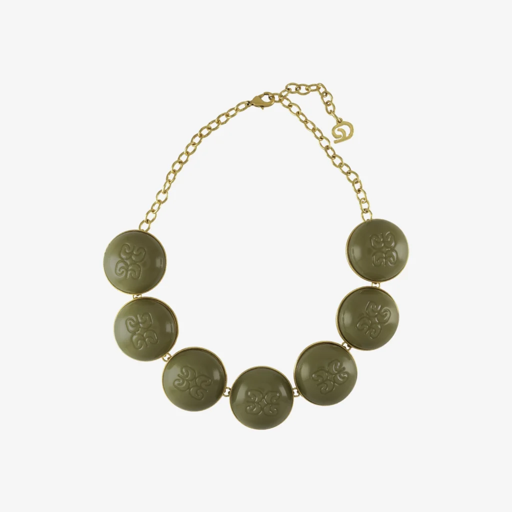 Colar - 048 Ouro Vintage Pistache - Beach Blub