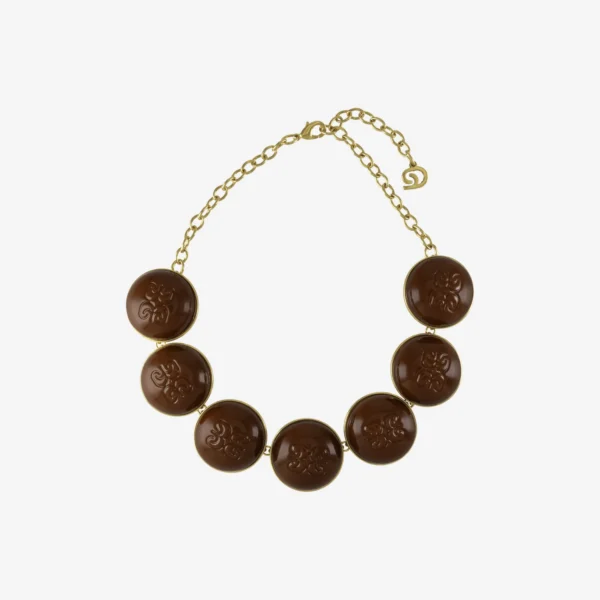 Colar - 048 Ouro Vintage Cacau - Beach Club