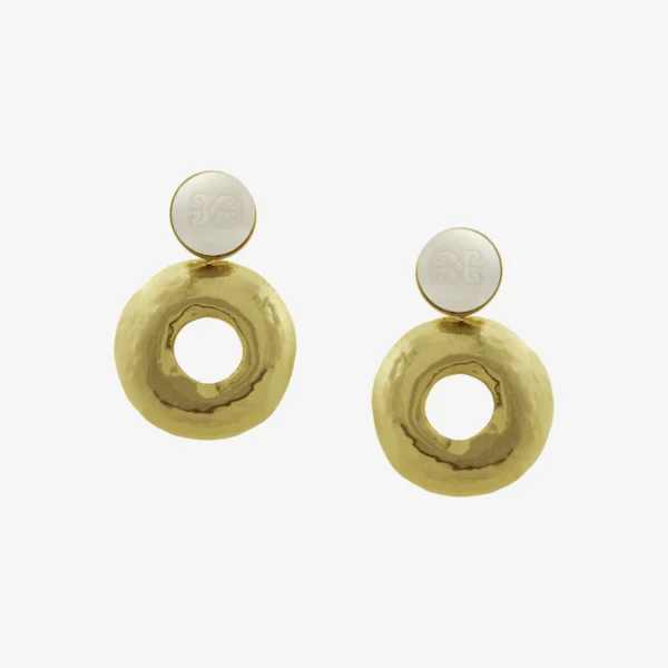 Brinco – 032 Ouro Vintage Vanila Grande – Beach Club