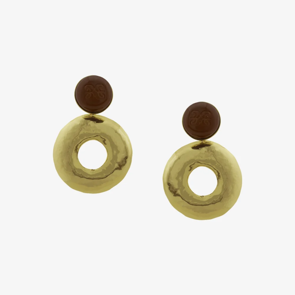 Brinco – 032 Ouro Vintage Cacau Grande – Beach Club