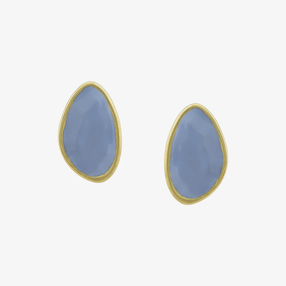 Brinco - 031 Ouro Vintage Blue Médio - Criart
