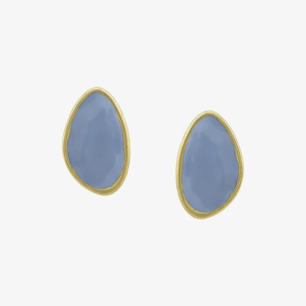 Brinco - 031 Ouro Vintage Blue Médio - Criart
