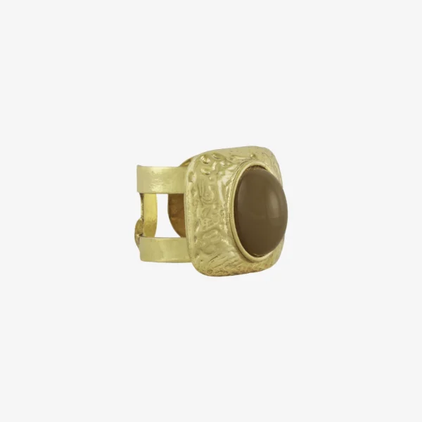 Anel - 003 Ouro Vintage Caqui Pequeno - Horizontes