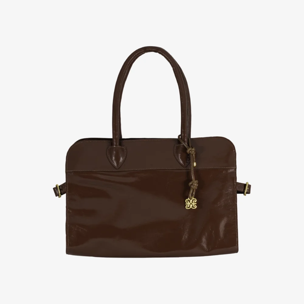 Bag - 010 Couro Verniz Nutella - Bags SD