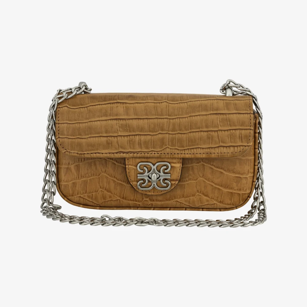 Bag - 002 Couro Croco Camel - Bags SD