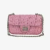 Bag - 002 Couro Croco Rosa Blush - Bags SD