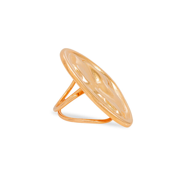 Anel Regulável - 007 Ouro Vintage - Pequeno - Criart