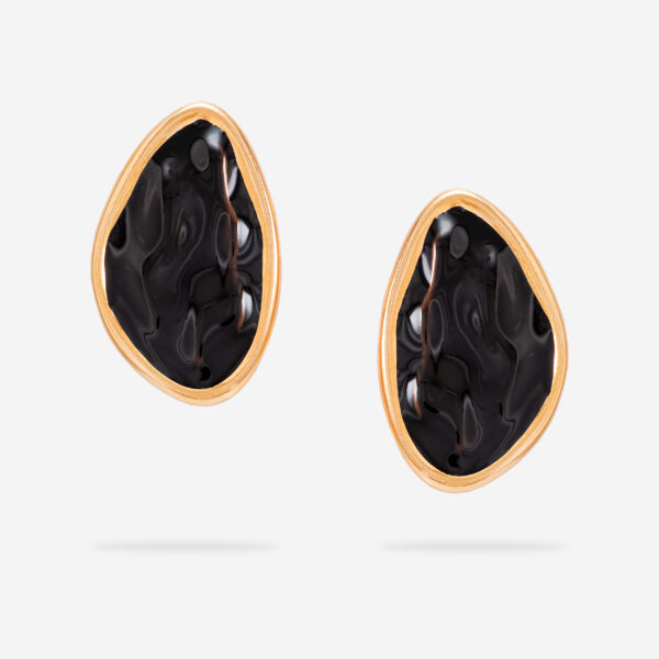 Brinco - 030 Ouro Vintage Preto - Grande -  Criart