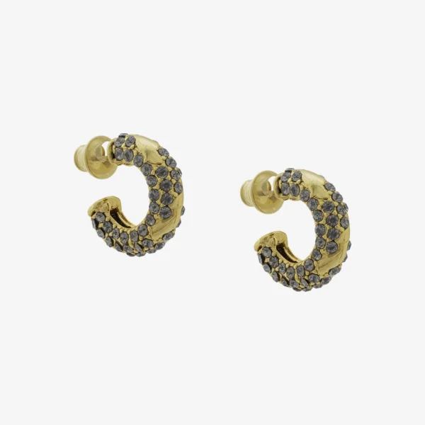 Argola - 029 Ouro Vintage Pequeno - Felina