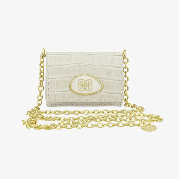 Micro Bag -005 Couro Croco - Tampo Off - Bags SD