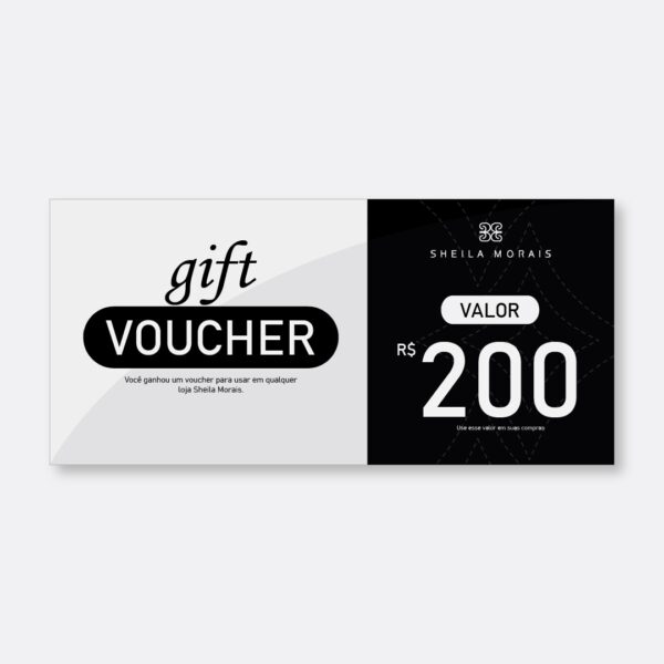 Gift Experience Sheila Morais - R$ 200