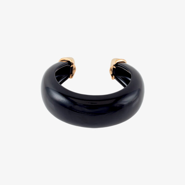 Pulseira Contemporânea Dourado Preto - 001