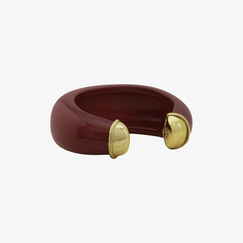 Pulseira Contemporânea Dourado Malbec - 001