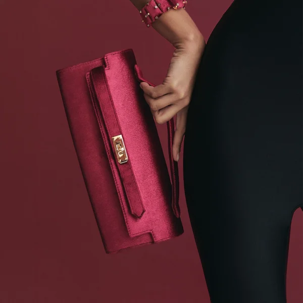 Bolsa Paula Veludo Malbec  - 037