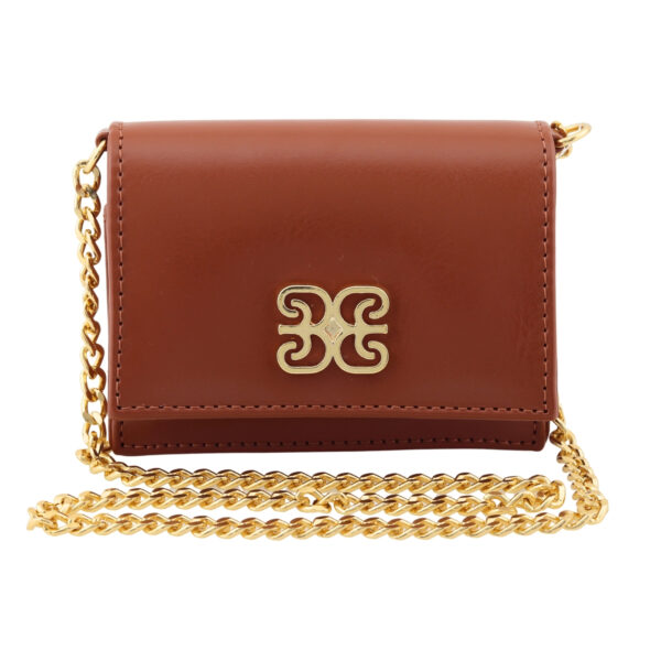 Bolsa Clássica Glossy Caramelo - 030