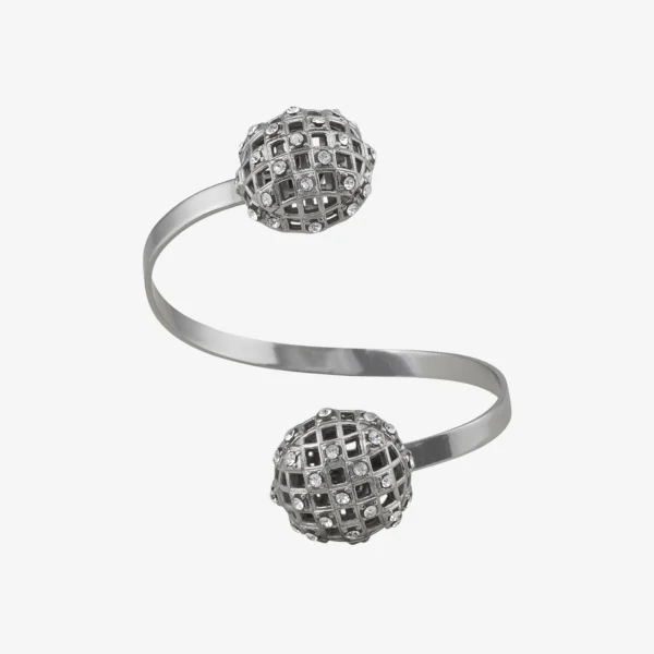 Pulseira Família Adega Níquel Cristal - 007