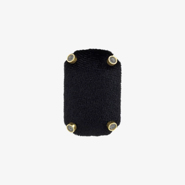 Broche Família Veludo Preto - 005
