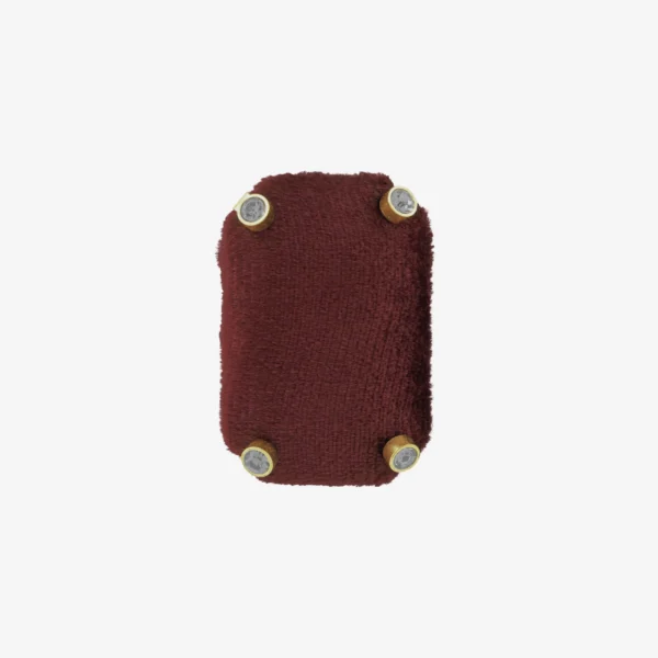 Broche Família Veludo Vinho - 005