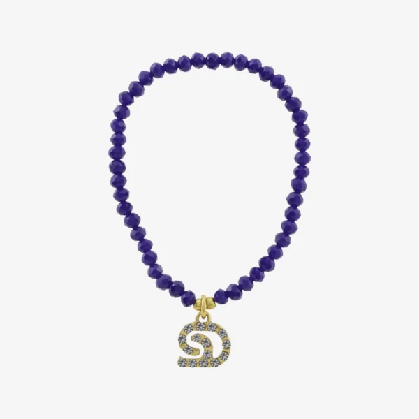 Pulseira Família Vibrar Dourado Safira - 011