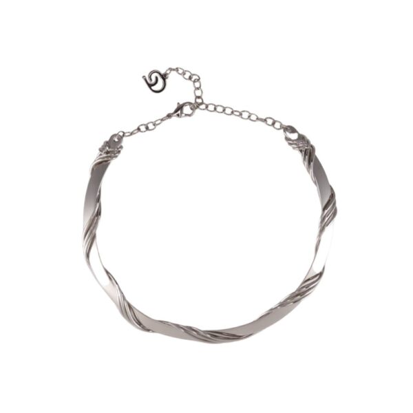 Choker Ouro Branco - Ondas - Maresia