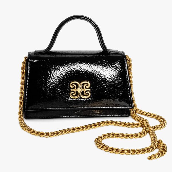 Bolsa Clássica Glossy Preto  - 034