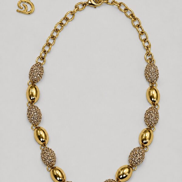 Colar Família Fiori Dourado Black - 012