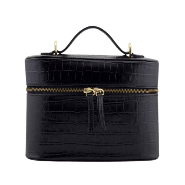 Bolsa Silvia Croco Preto - 050