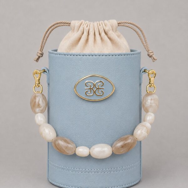 Bolsa Balde Croco Slim  Fly Blu - 011