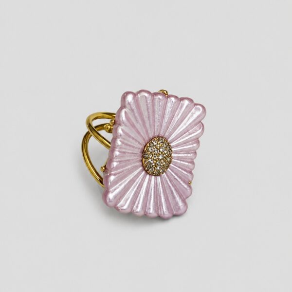 Anel Família Fiore Blush Perola - 005