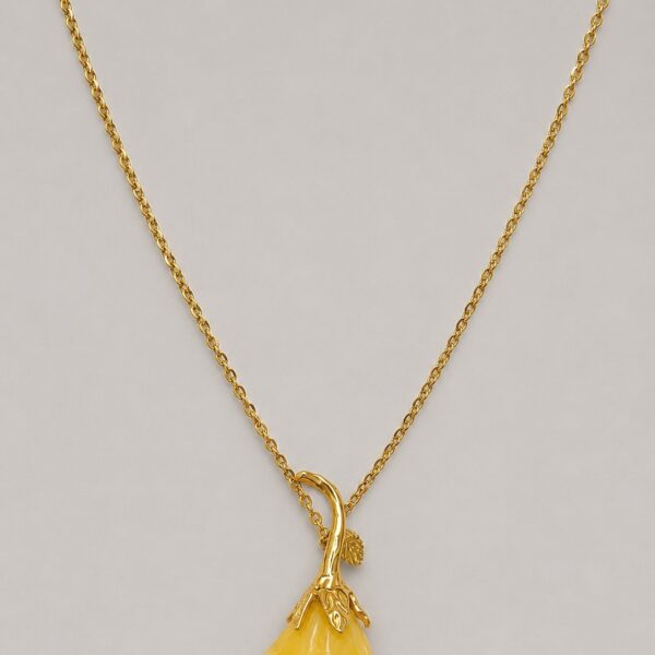 Colar Família Fiori Dourado Manteiga G - 006