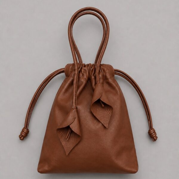Bolsa Flora Cor Caramelo - 002
